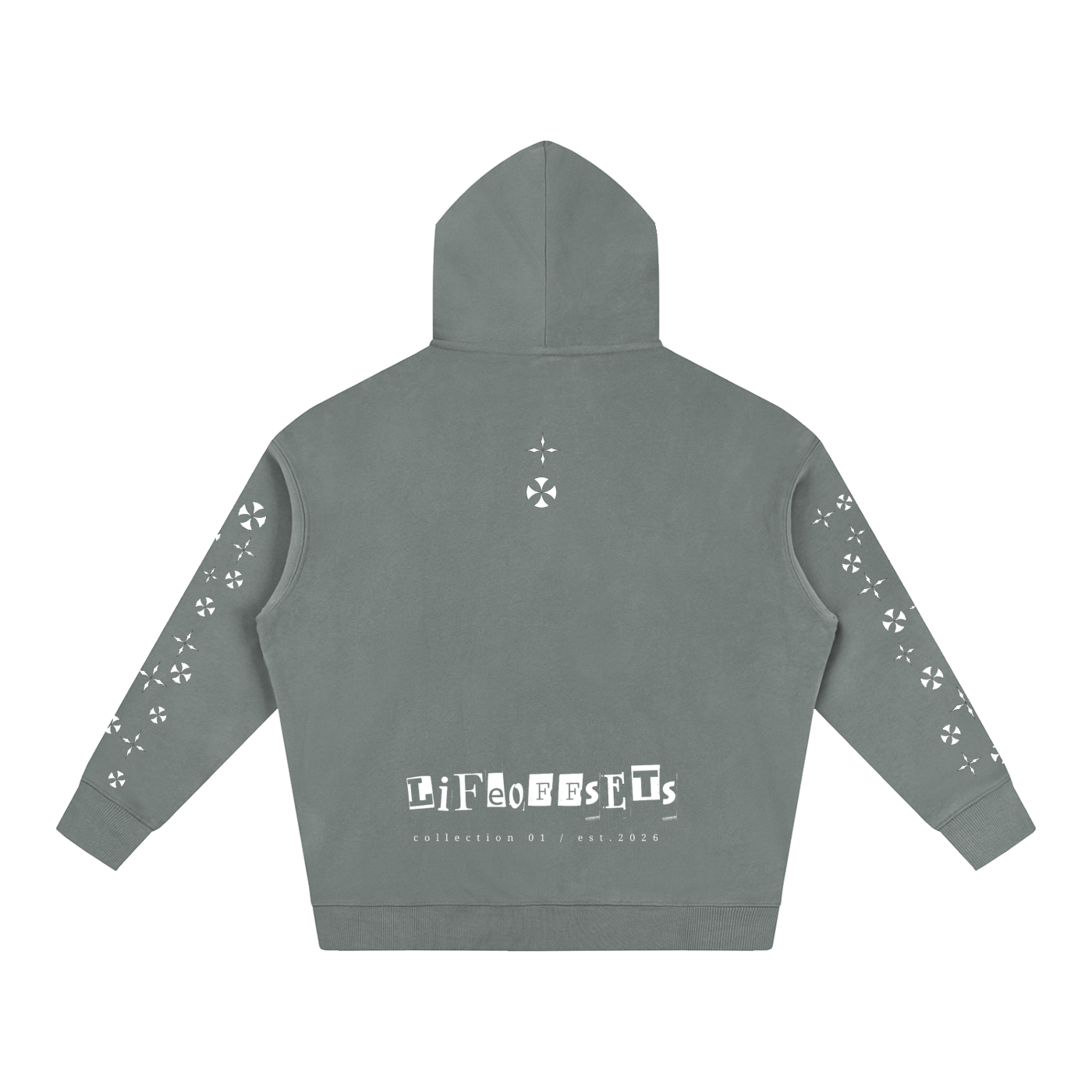 LIFE OFFSETS Fly High Oversize Hoodie
