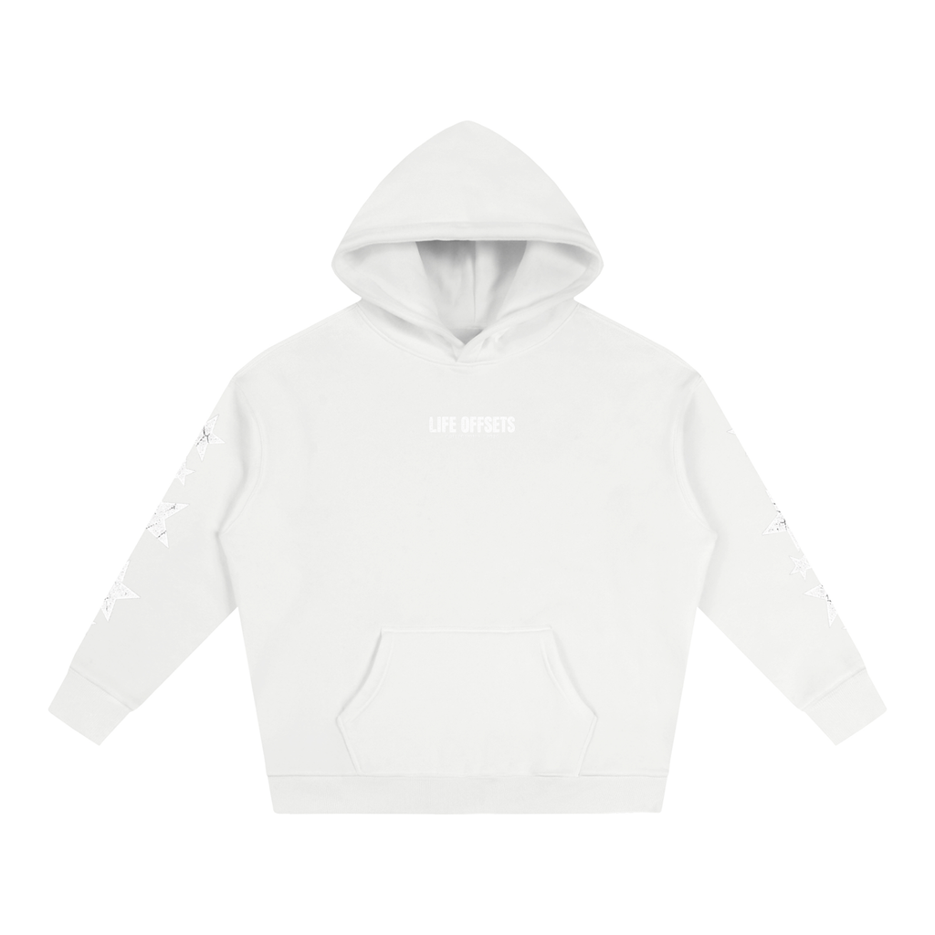 LIFE OFFSETS Oversize Fleeced Hoodie
