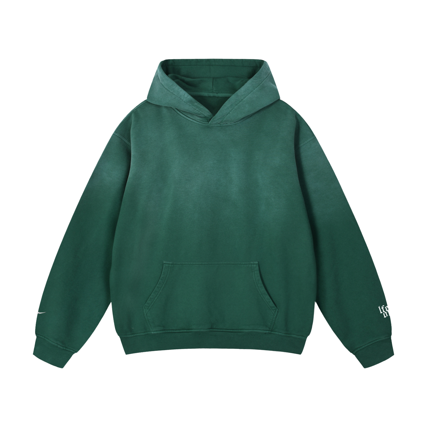 LIFE OFFSETS Heavyweight Sunfade Oversized Hoodie