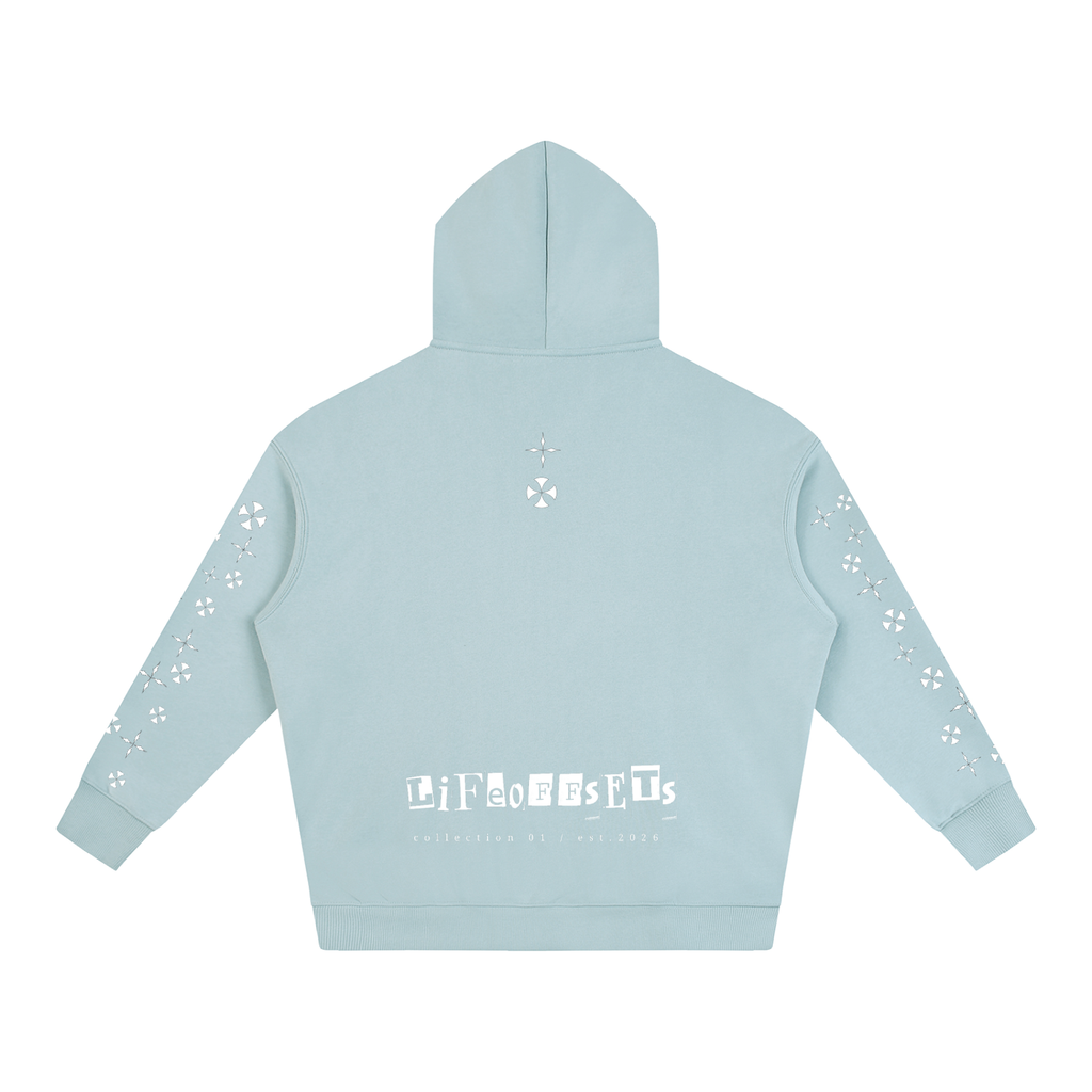 LIFE OFFSETS Fly High Oversize Hoodie