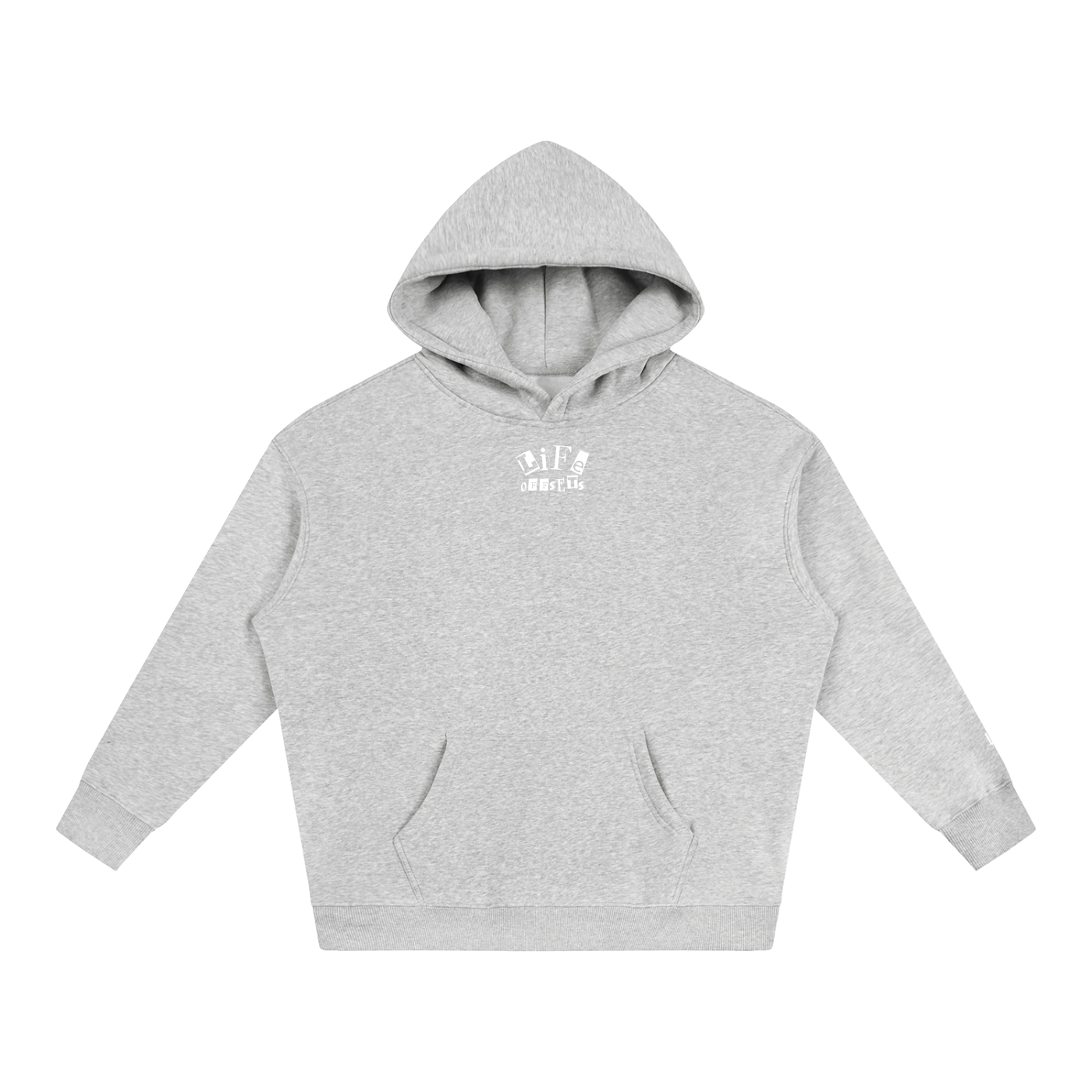 LIFE OFFSETS Oversize Fleeced Hoodie