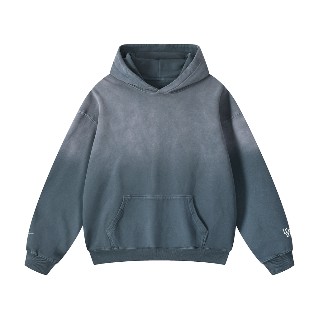 LIFE OFFSETS Heavyweight Sunfade Oversized Hoodie