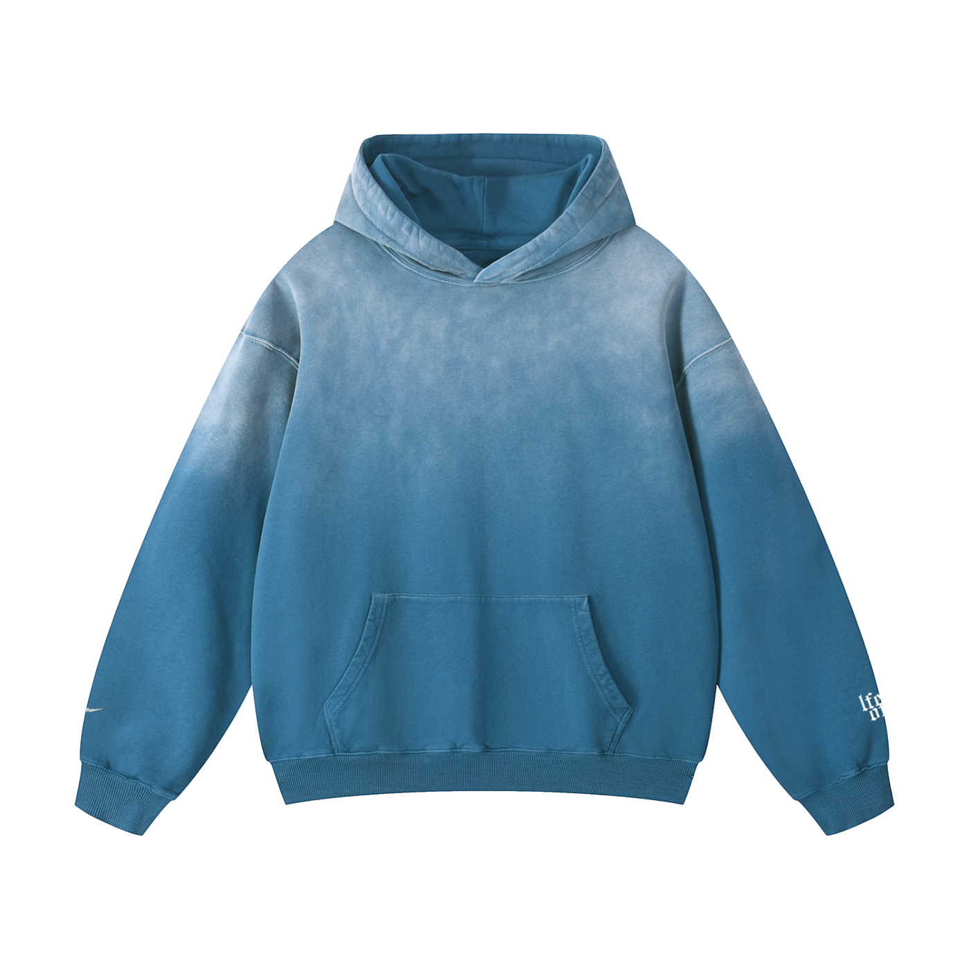 LIFE OFFSETS Heavyweight Sunfade Oversized Hoodie