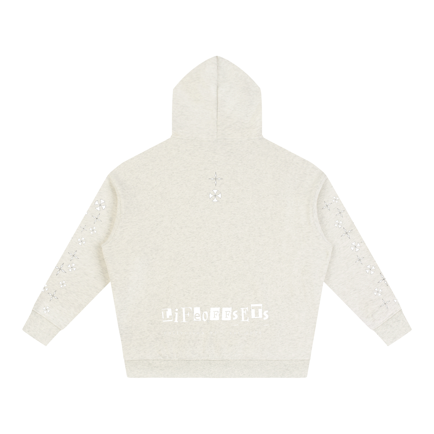 LIFE OFFSETS Fly High Oversize Hoodie