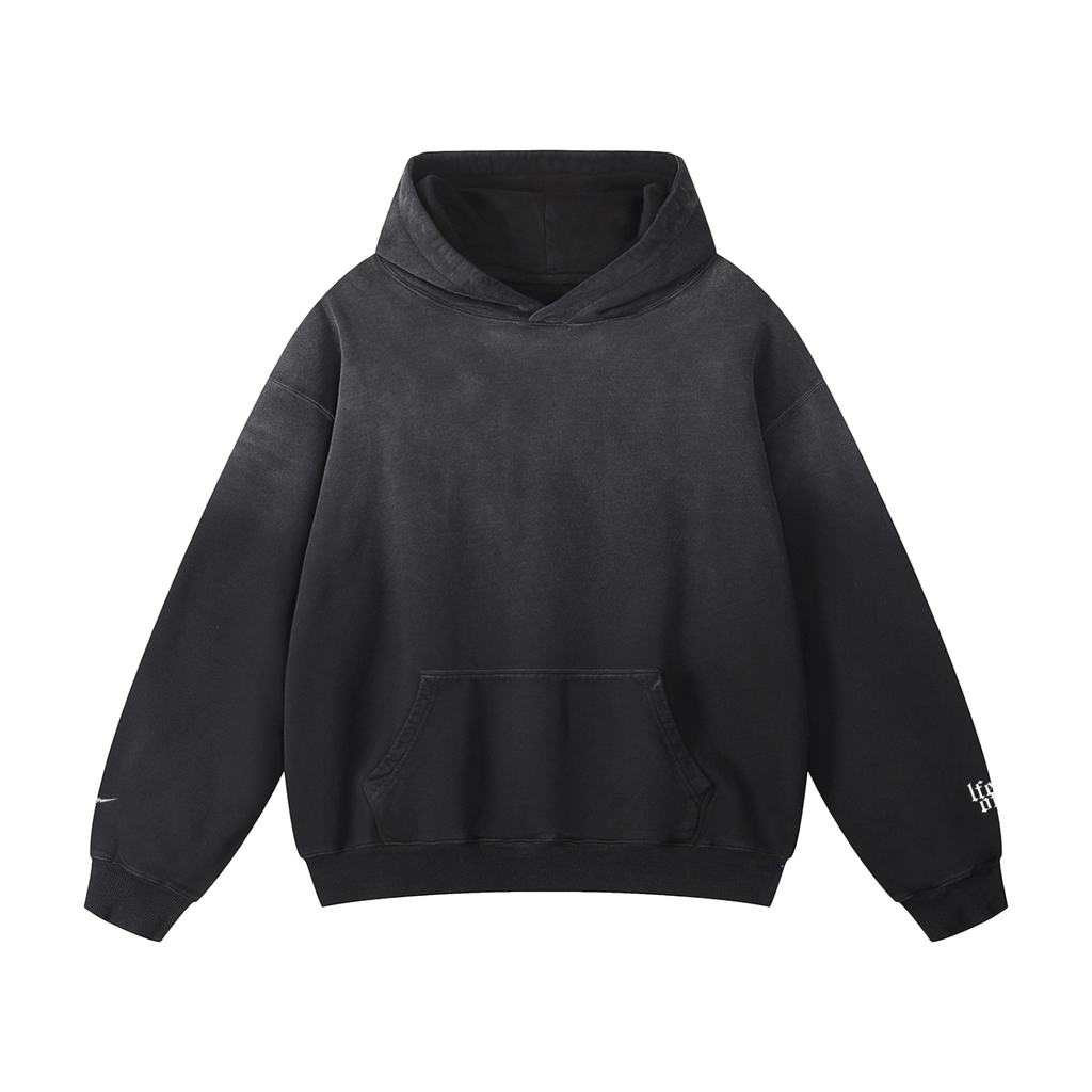 LIFE OFFSETS Heavyweight Sunfade Oversized Hoodie