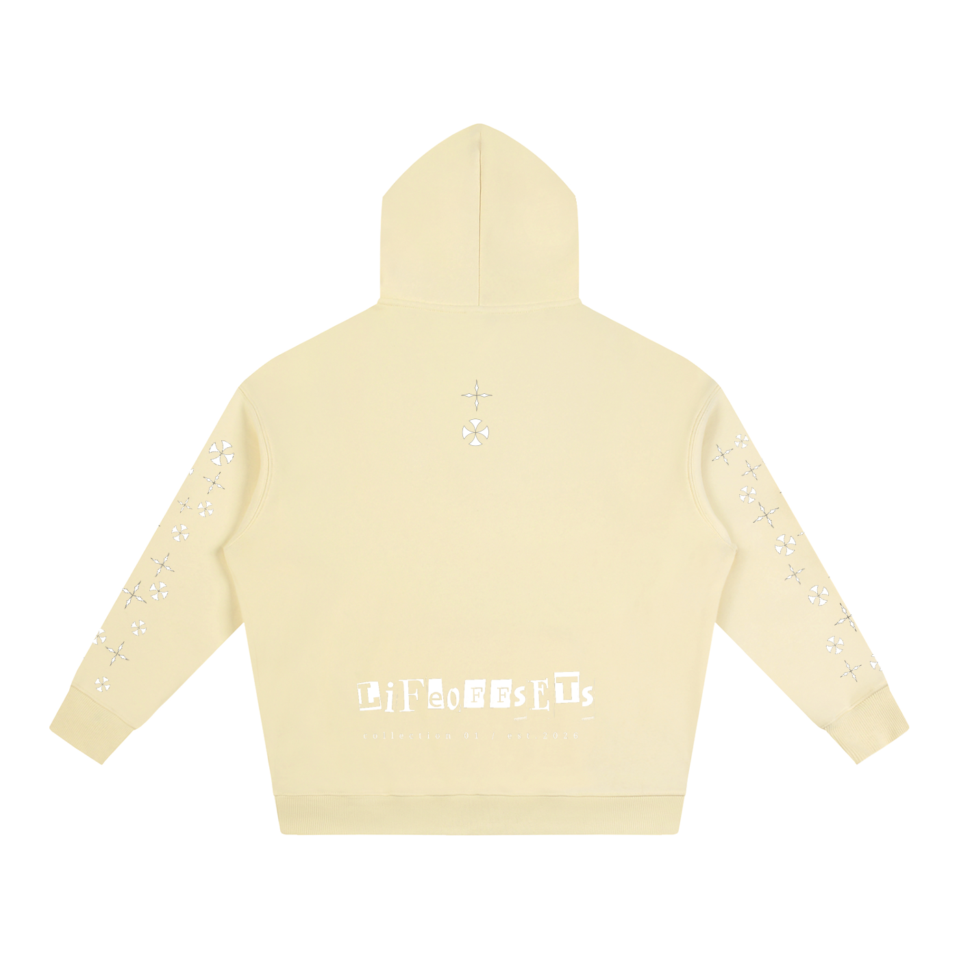 LIFE OFFSETS Fly High Oversize Hoodie