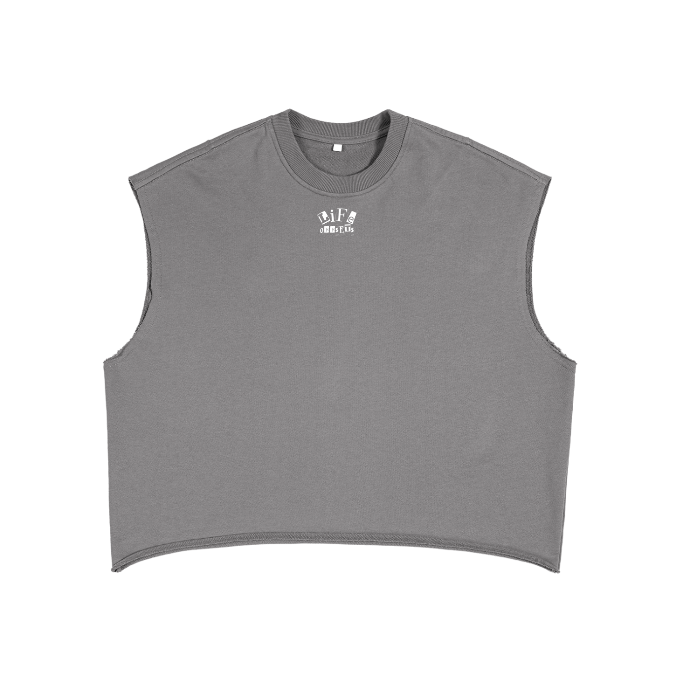 LIFE OFFSETS French Terry Boxy Tank Top