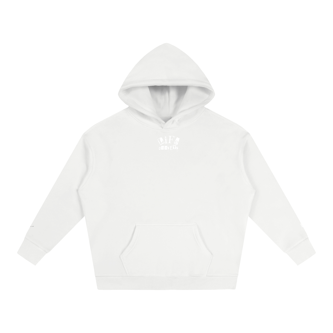 LIFE OFFSETS Oversize Fleeced Hoodie