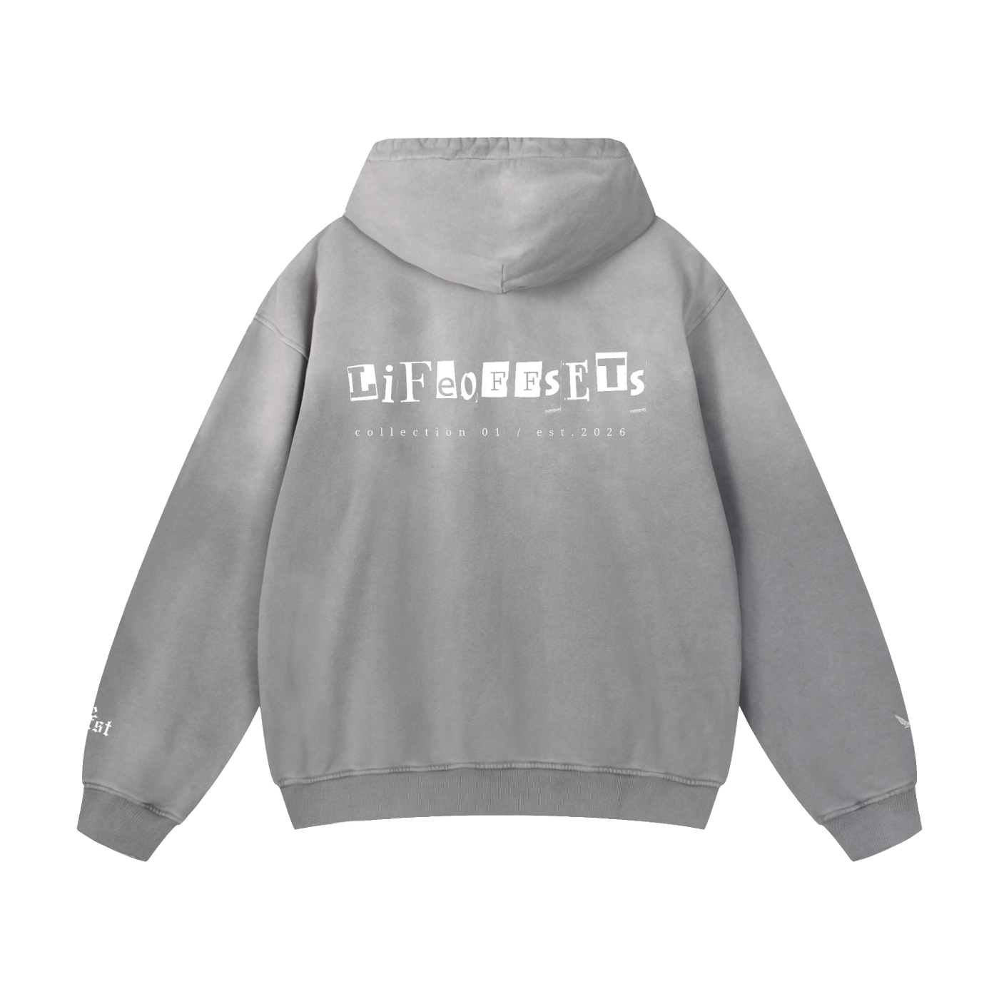 LIFE OFFSETS Heavyweight Sunfade Oversized Hoodie