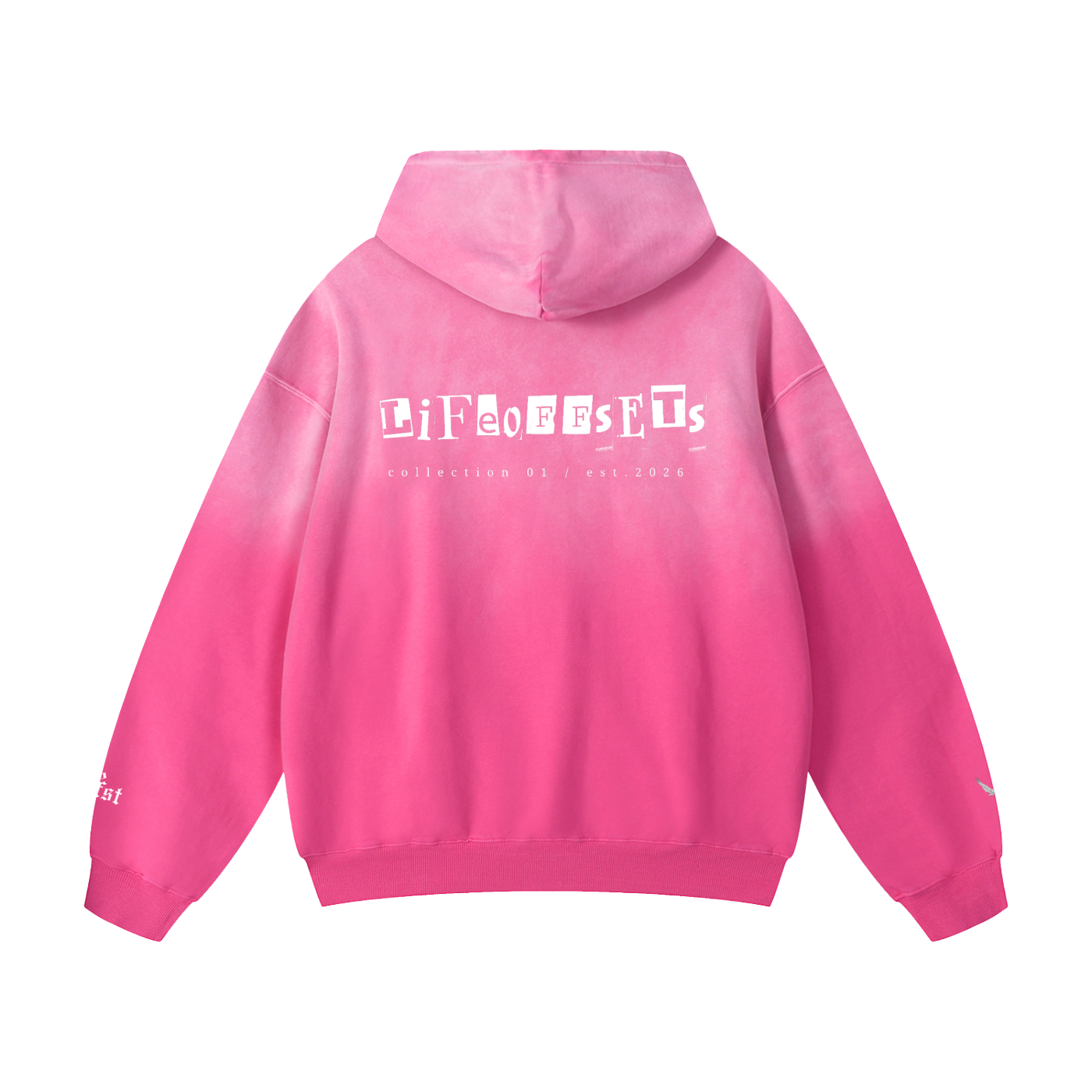 LIFE OFFSETS Heavyweight Sunfade Oversized Hoodie