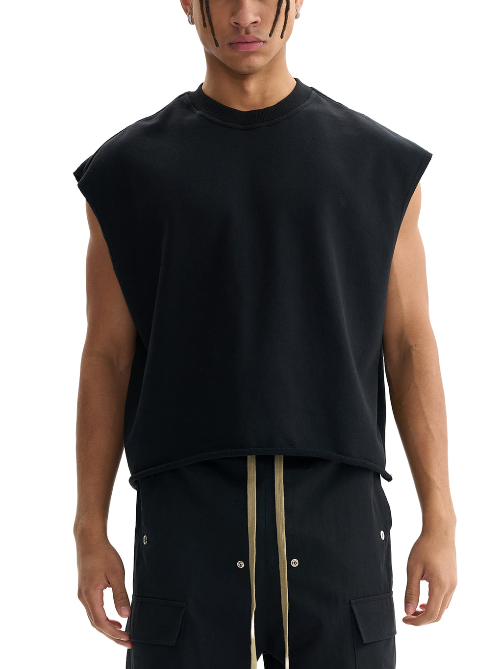 LIFE OFFSETS French Terry Boxy Tank Top