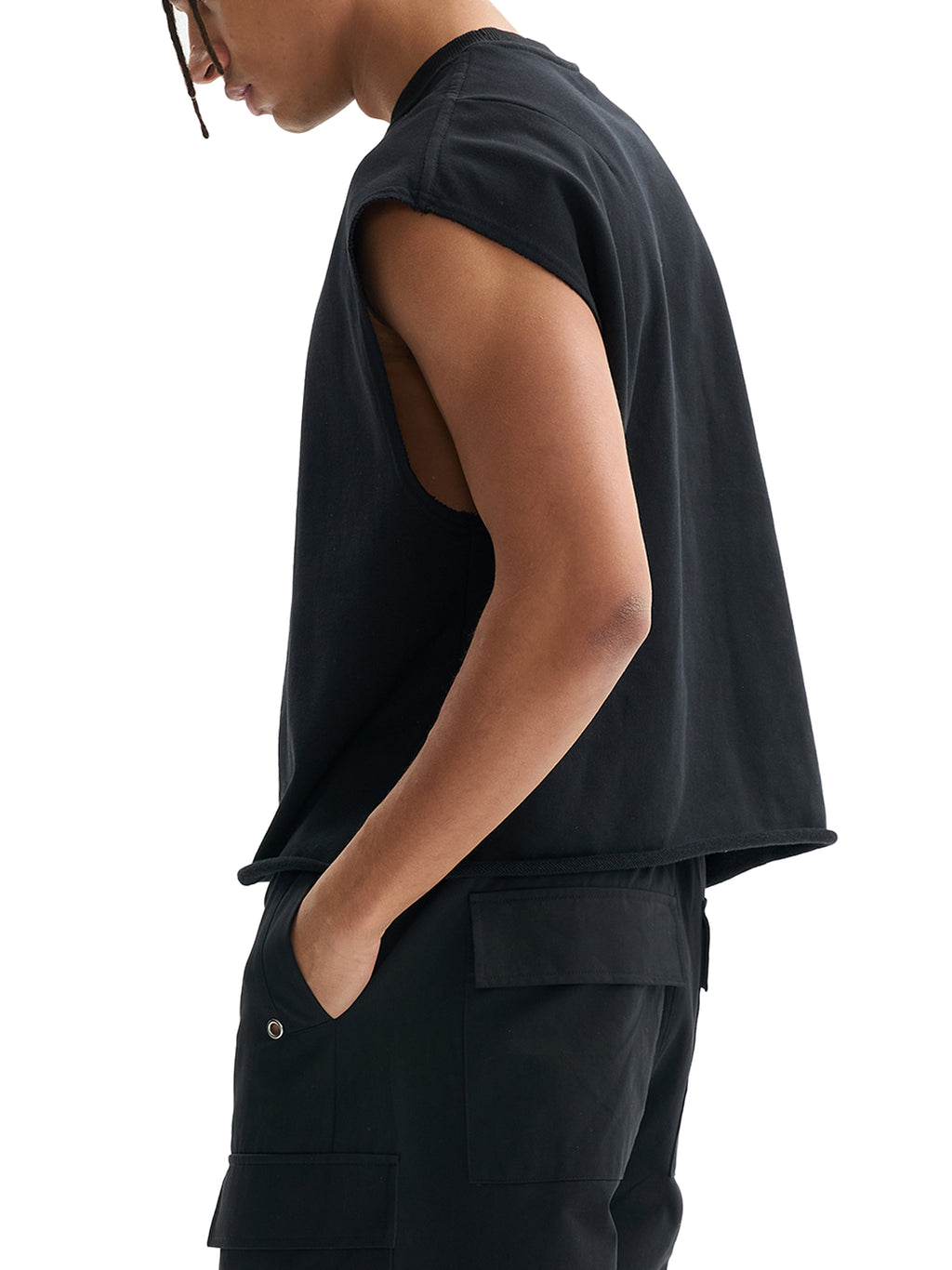 LIFE OFFSETS French Terry Boxy Tank Top