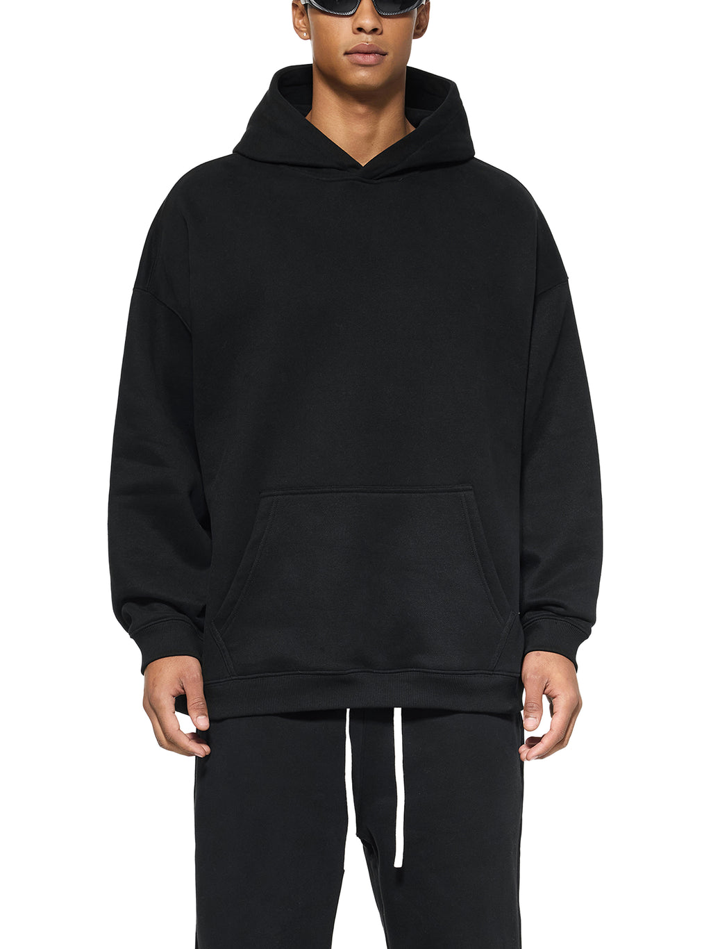 LIFE OFFSETS Oversize Fleeced Hoodie