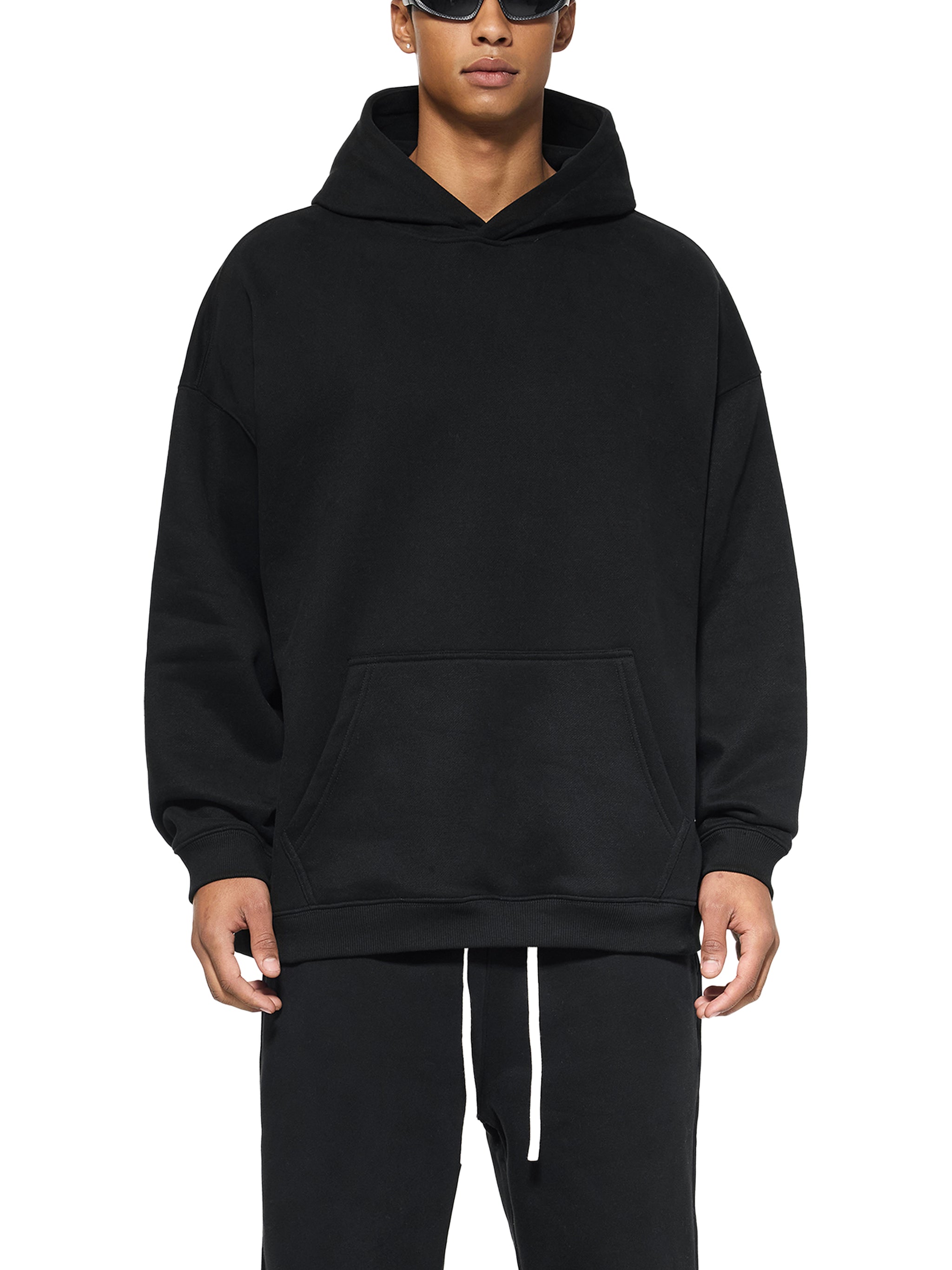 LIFE OFFSETS Oversize Fleeced Hoodie