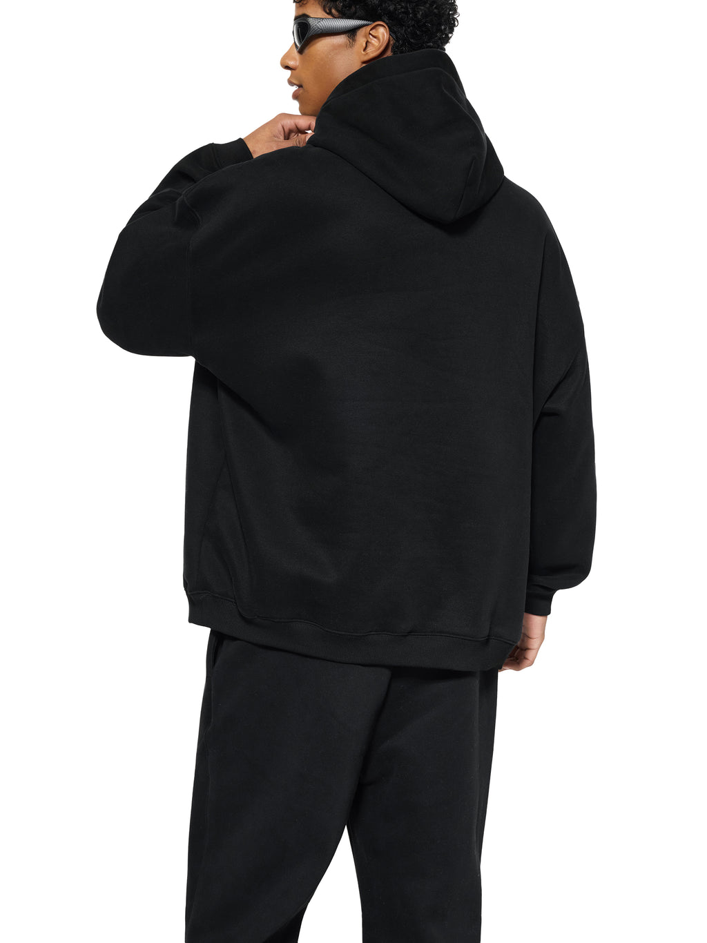 LIFE OFFSETS Oversize Fleeced Hoodie